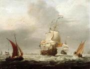 unknow artist, Seascape, boats, ships and warships. 149